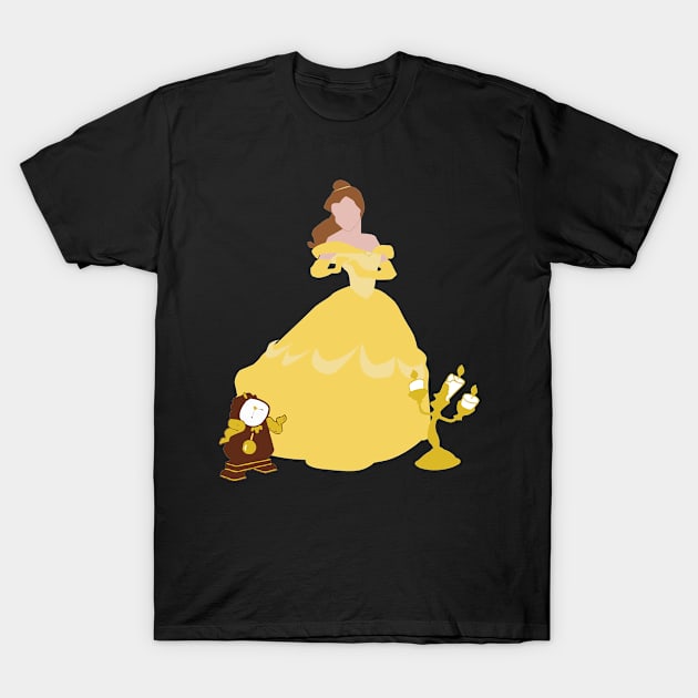 beauty and her friends T-Shirt by nomadearthdesign